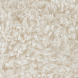 White Long Hair Sherpa swatch