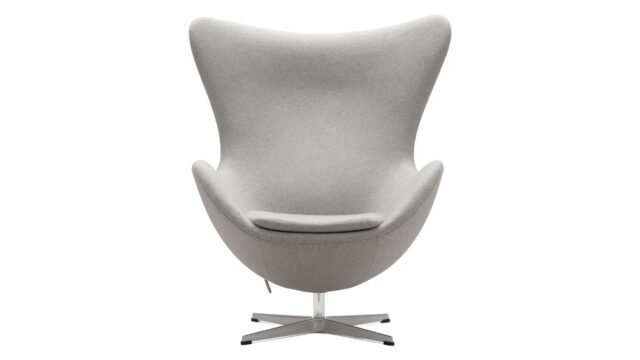 The Arne – Light Gray Wool, Lounge Chair