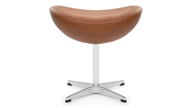 The Arne – Chestnut Vegan Leather, Ottoman