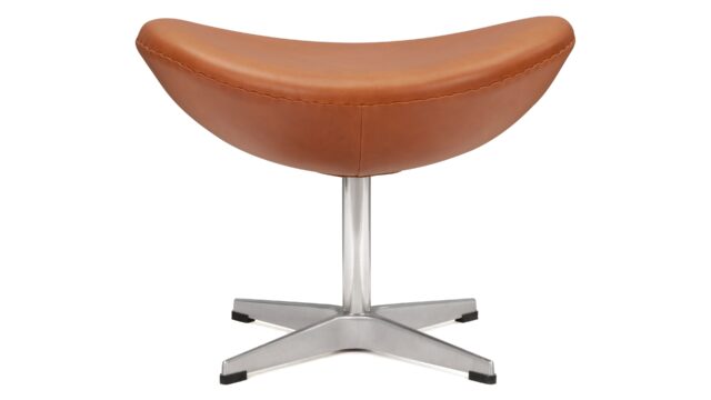 The Arne – Tan Premium Leather, Ottoman