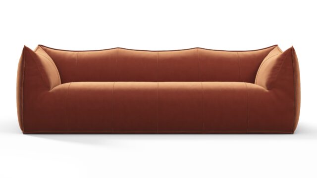 The Bambole – Spice Velvet, Three Seater Sofa