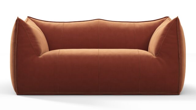 The Bambole – Spice Velvet, Two Seater Sofa