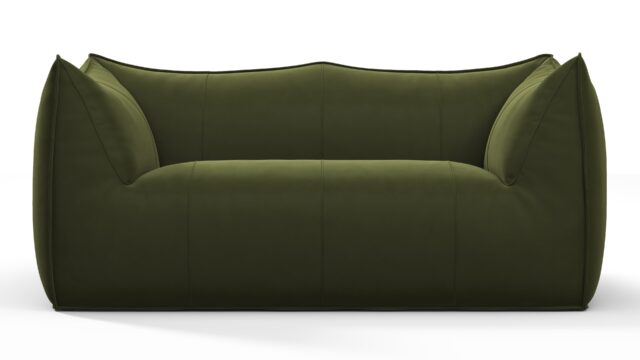 The Bambole – Thyme Luxe Velvet, Two Seater Sofa
