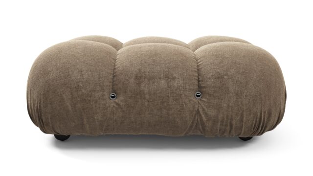 The Bellini – Cappuccino Brown Chenille, Ottoman