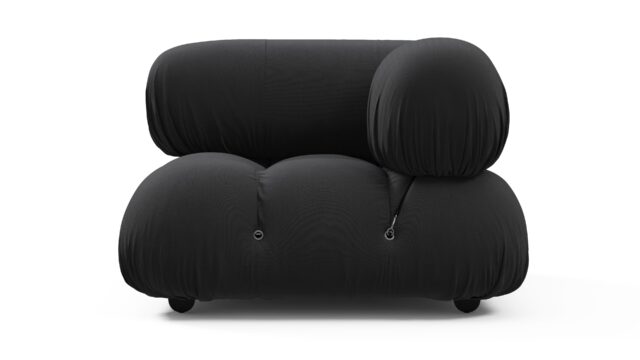 The Bellini Outdoor – Black Performance Weave (Outdoor), Right Corner