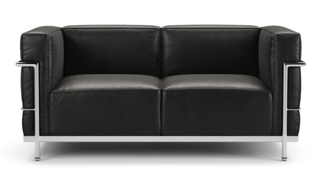 The Corbusier – Midnight Black Premium Leather, Grand Modele