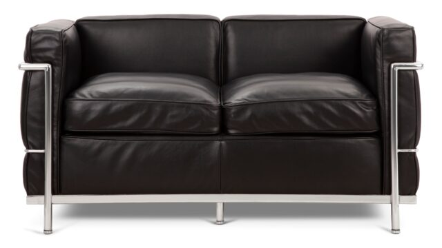 The Corbusier – Midnight Black Premium Leather, Petit Modele