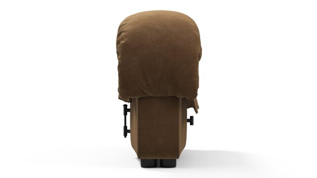 The DS 600 – Brown Vegan Suede, Intermediate Stool Module