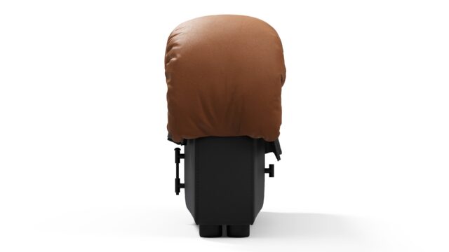 The DS 600 – Vintage Tan and Black Vegan Leather, Intermediate Stool Module