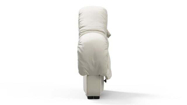 The DS 600 – Cream Vegan Leather, Left End Sofa Module