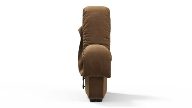 The DS 600 – Brown Vegan Suede, Right End Sofa Module