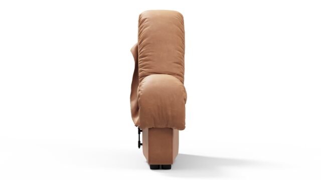 The DS 600 – Tan Vegan Leather, Right End Sofa Module