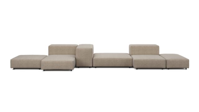 The Extrasoft – Biscotti Brushed Weave, Combination 2 (Left)