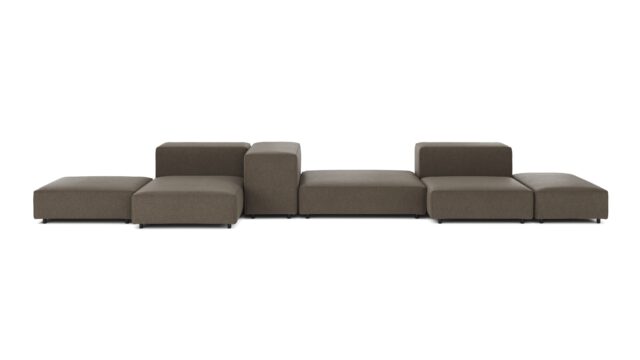 The Extrasoft – Coffee Brushed Weave, Combination 2 (Left)
