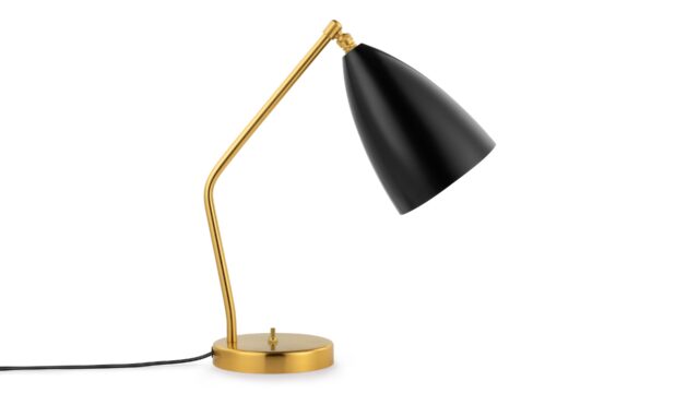 The Grasshopper – Black, Table Lamp