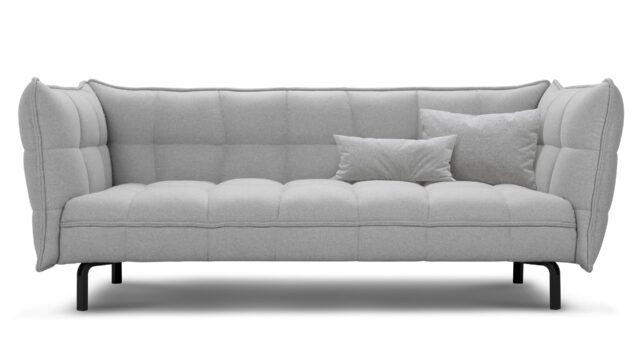 The Husk – Light Gray Wool, Sofa