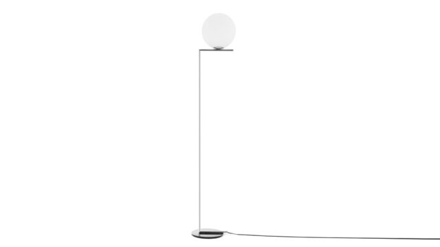The IC – Chrome, Floor Lamp