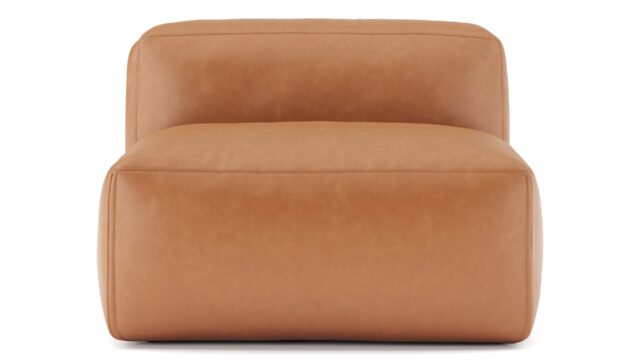 The Le Mura – Tan Vegan Leather, Armless