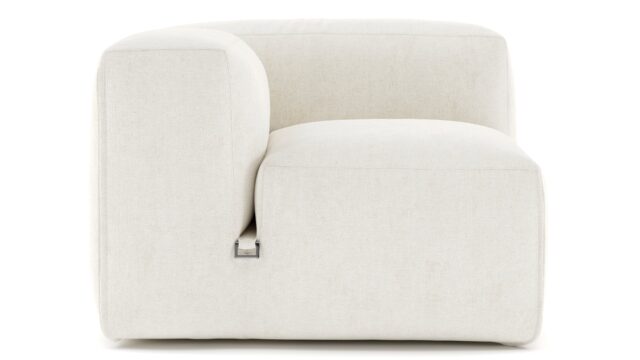 The Le Mura – Natural Linen, Left Arm