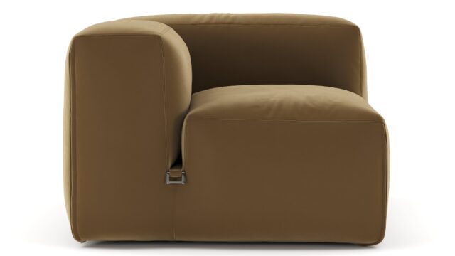 The Le Mura – Old Gold Velvet, Left Arm