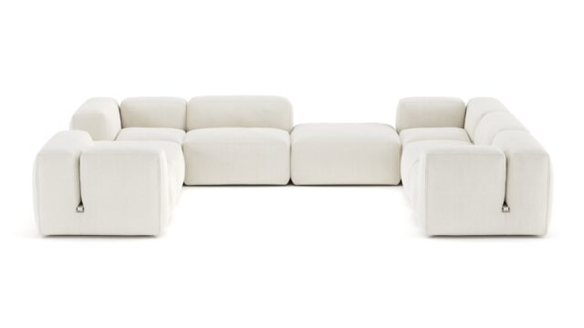 The Le Mura – Natural Linen, Eight Seater (Right)