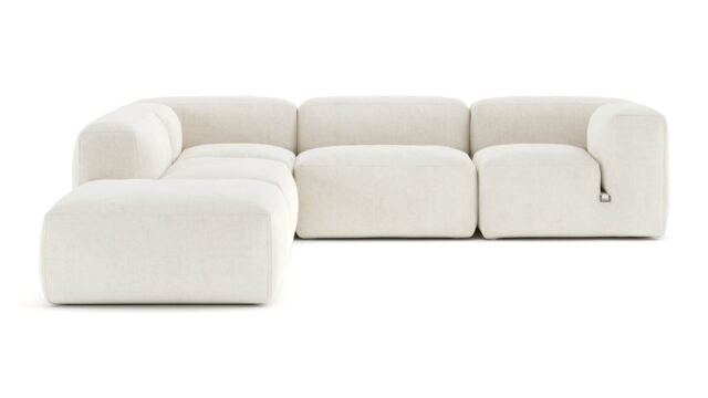 The Le Mura – Natural Linen, Left Corner