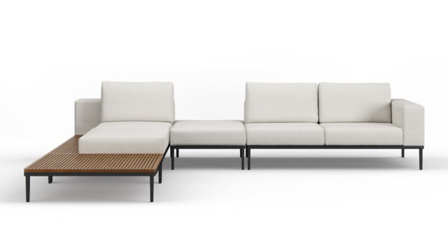 The Marcus – Shell Performance Weave, Sectional (Left Chaise)