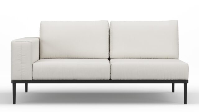 The Marcus – Shell Performance Weave, Two Seater Sofa (Left Arm)