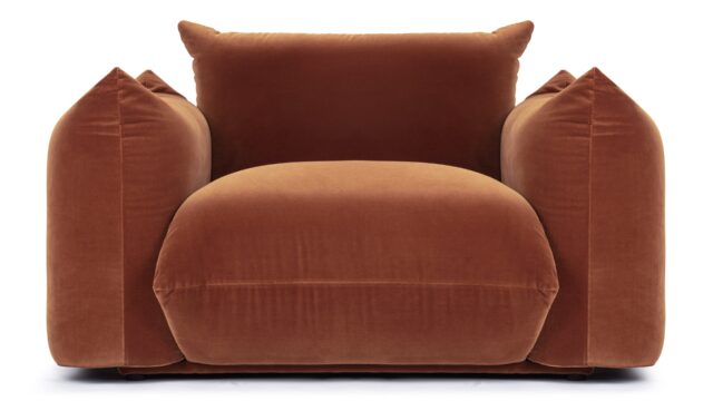 The Marenco – Spice Velvet, Lounge Chair