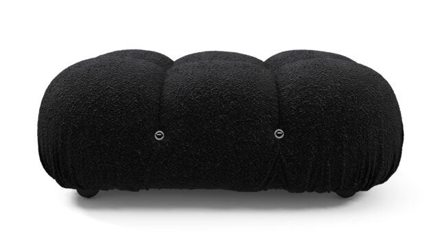 The Bellini – Black Boucle, Ottoman