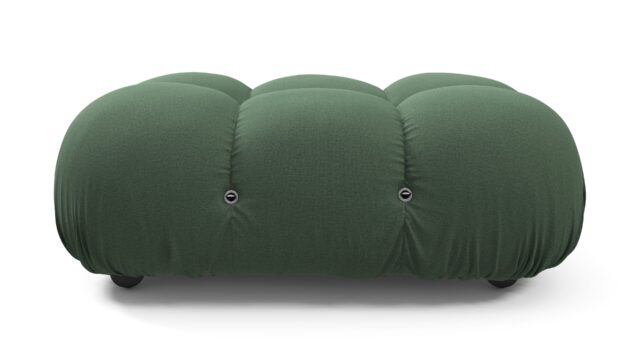 The Bellini – Evergreen Brushed Weave, Ottoman