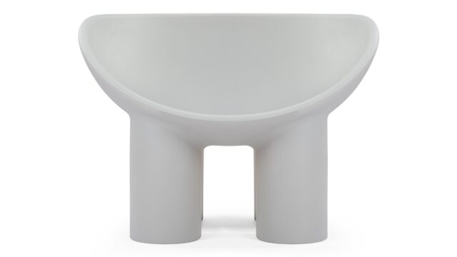 The Roly Poly – Warm Gray, Lounge Chair