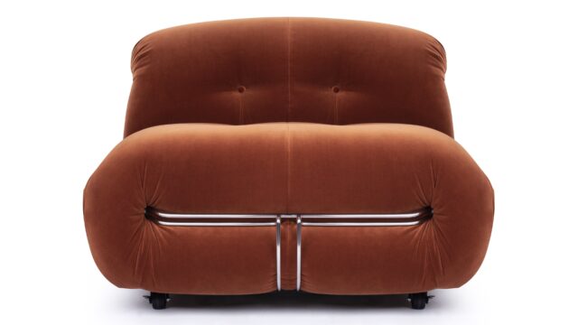 The Soriana – Spice Velvet, Lounge Chair