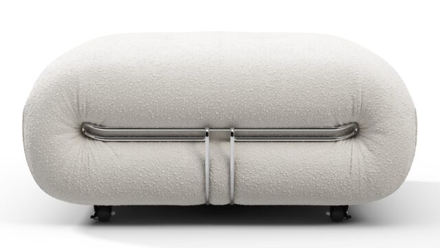 The Soriana – White Boucle, Ottoman
