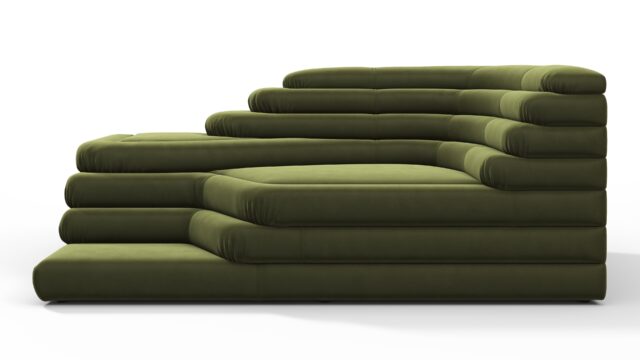 The Terrazza – Thyme Luxe Velvet, Right Arm