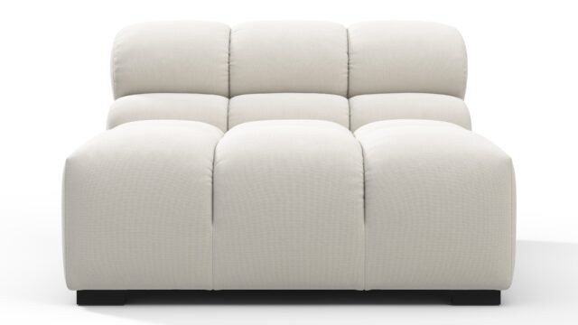 The Tufty – Oatmeal Brushed Weave, Armless Module