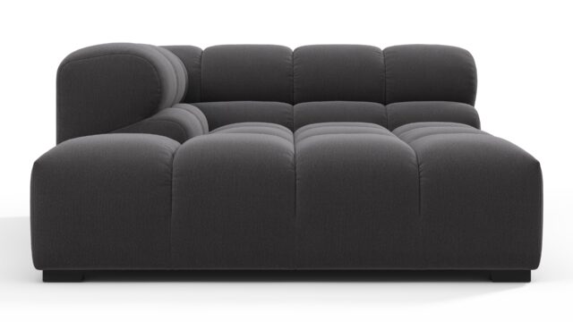 The Tufty – Ink Brushed Weave, Deep Corner Half (Left)