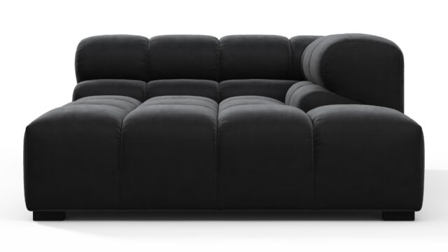 The Tufty – Black Velvet, Deep Corner Half (Right)