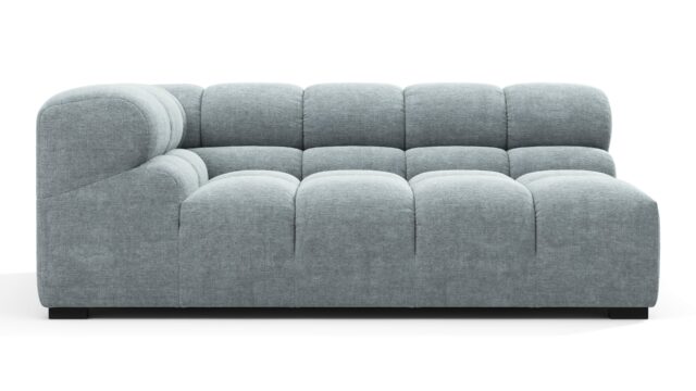 The Tufty – Cerulean Chenille, Extra Large Corner (Left)