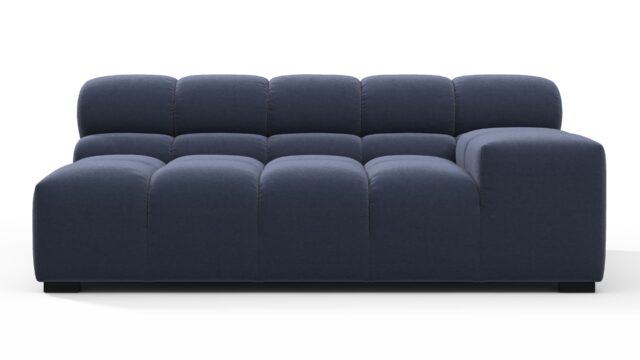 The Tufty – Royal Blue Wool, Extra Large Armrest (Right)