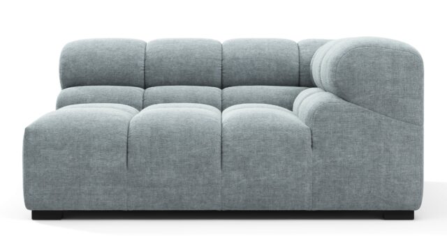 The Tufty – Cerulean Chenille, Large Corner (Right)