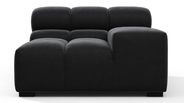 The Tufty – Black Velvet, Armrest (Right)