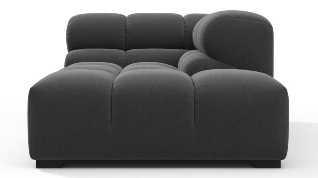 The Tufty – Ink Brushed Weave, Corner Half (Right)