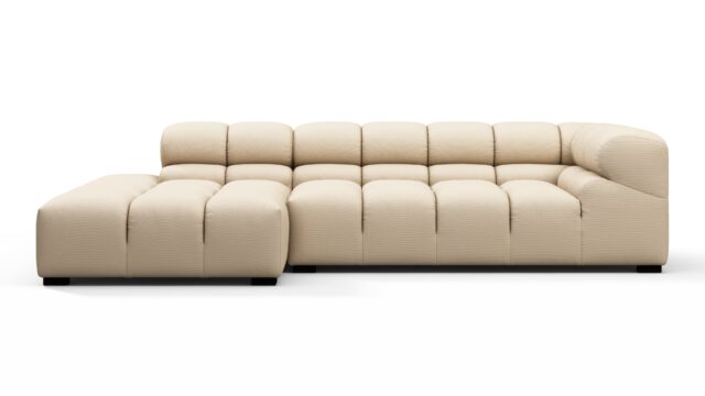 The Tufty Outdoor – Latte Performance Weave (Outdoor), Small L (Left)