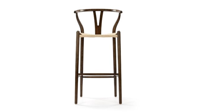 The Wish – Dark Walnut, Bar Stool