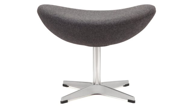 The Arne – Dark Gray Wool, Ottoman
