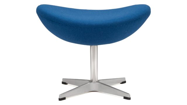 The Arne – Indigo Blue Wool, Ottoman