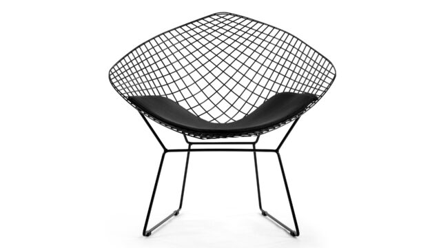 The Bertie – Black Frame, Lounge Chair