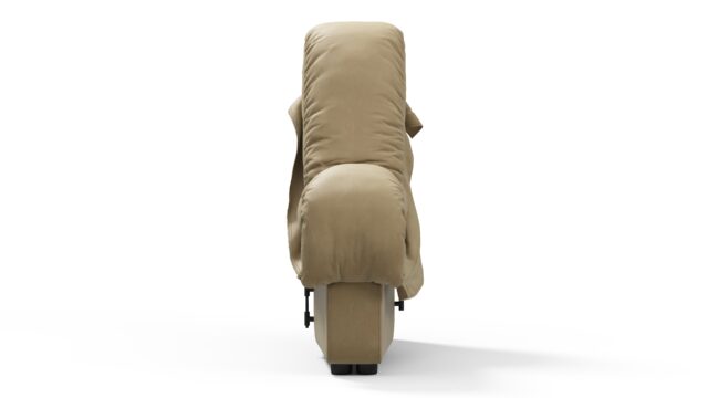 The DS 600 – Beige Vegan Leather, Intermediate Sofa Module