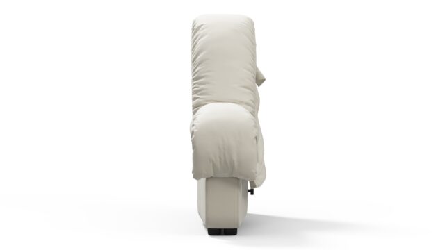 The DS 600 – Cream Vegan Leather, Left End Sofa Module